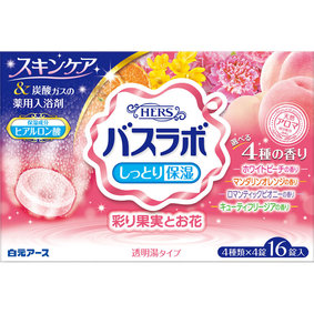 HERSバスラボ 彩り果実とお花のアソート 45g×16錠
