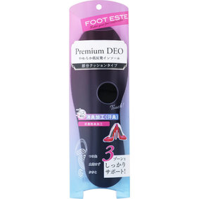 フットエステ Premium DEO やわらか低反発インソール 部分クッションタイプ 1足