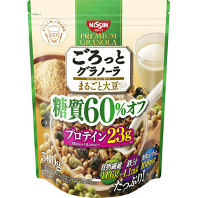 ※ごろっとグラノーラ まるごと大豆 糖質60%オフ 360g