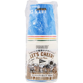 ピーナッツ ミニペーパーカップ 100mL 25個