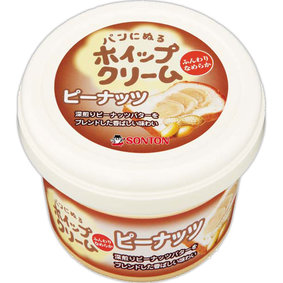 ※パンにぬるホイップクリーム ピーナッツ 180g