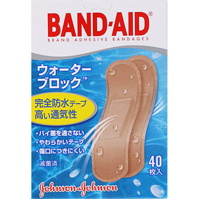 バンドエイド 救急絆創膏 ウォーターブロック 40枚