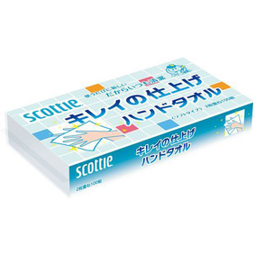 スコッティ キレイの仕上げ ハンドタオル 200枚(100組)