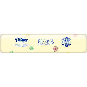 クリネックス ティシュー ローション 肌うるる ソフトパック 220枚(110組)