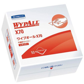 ワイプオール X70 4つ折り 50枚