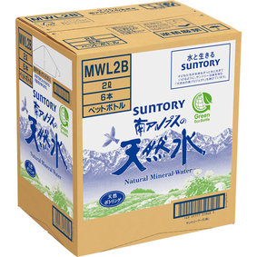 サントリー 南アルプスの天然水 2L×6本
