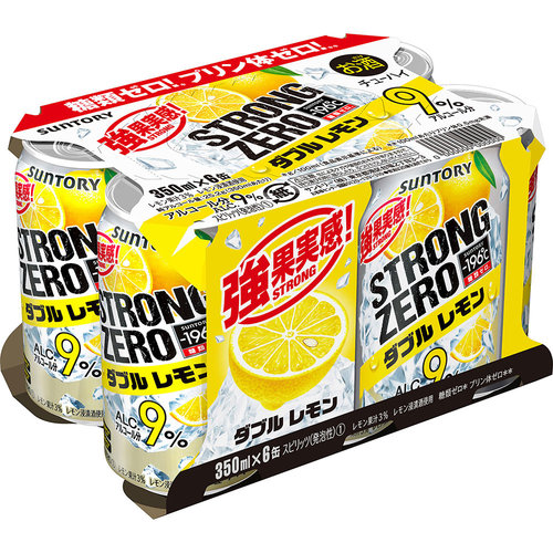 196 ストロングゼロ ダブルレモン 350ml 6缶の商品情報 ココカラクラブ ドラッグストアのココカラファイン