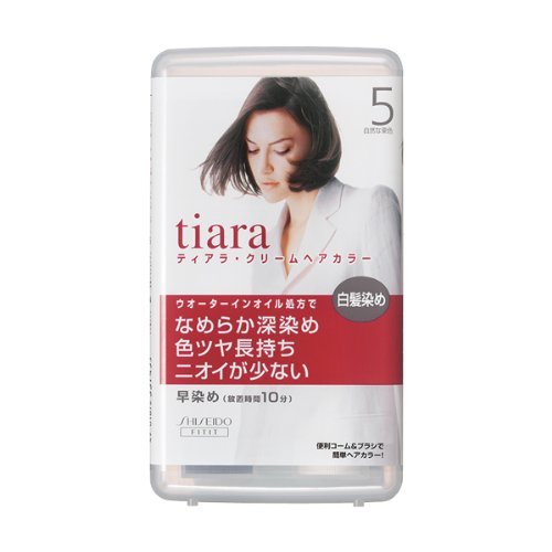 ティアラ クリームヘアカラー 5 自然な栗色 1個の商品情報 ココカラクラブ ドラッグストアのココカラファイン