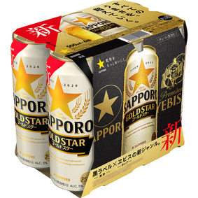サッポロ GOLD STAR 500mL×6缶
