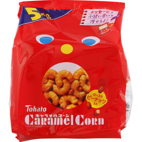 キャラメルコーン 105g(21g×5袋)