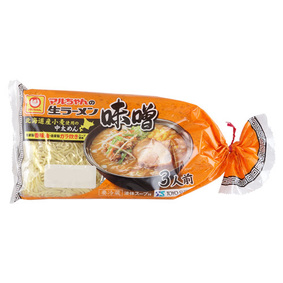 ※マルちゃんの生ラーメン味噌 3人前