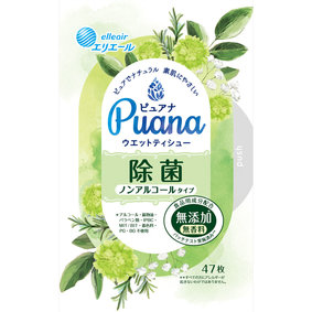 Puana(ピュアナ)ウエットティシュー除菌ノンアルコールタイプ 本体 47枚