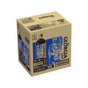 ※ジョージア ボトルコーヒー 無糖 950mL×12本