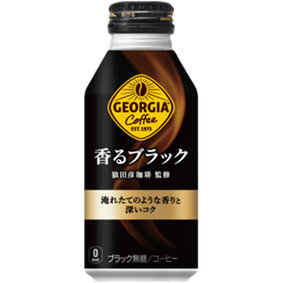 ジョージア 香るブラック 400mL