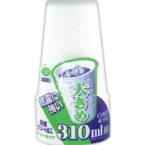 エコノウエア 両面ポリカップ 310mL 10個