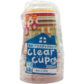 北欧デザイン PETプラスチックカップ 5個