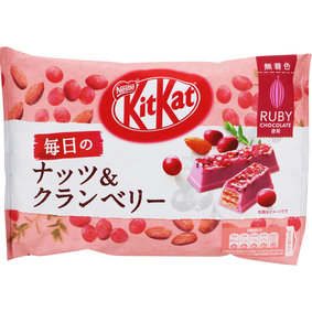 ※キットカット 毎日のナッツ&クランベリー ルビー 87g