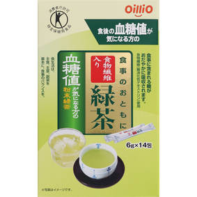 ※食事のおともに食物繊維入り緑茶 84g(6g×14包)