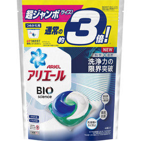 アリエール バイオサイエンスジェルボール つめかえ 超ジャンボサイズ 837g(46個)