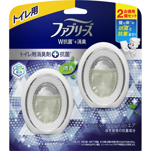 ファブリーズw消臭 トイレ用消臭剤 抗菌 ナチュラル マウンテン エア 6ml 2個の商品情報 ココカラクラブ ドラッグストアのココカラファイン ファブリーズw消臭 トイレ用消臭剤 抗菌 ナチュラル マウンテン エア 6ml 2個の商品情報 ココカラクラブ ドラッグストアのココカラファイン