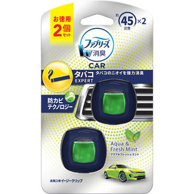 ファブリーズ イージークリップ タバコエキスパート アクア&フレッシュミント 2.2mL×2個