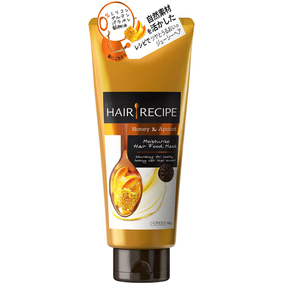 ヘアレシピ トリートメント ハニーアプリコットエンリッチモイスチャーレシピ ヘアフードマスク 180g