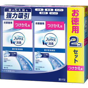 置き型ファブリーズ さわやかスカイシャワーの香り (つけかえ用) 130g×2個