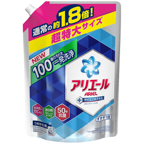 アリエール イオンパワージェル サイエンスプラス(つめかえ用) 超特大サイズ 1.35kg