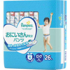 パンパース 肌へのいちばん おにいさん気分パンツ ビッグ 26枚