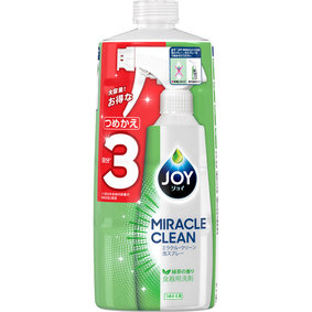 ジョイ ミラクル・クリーン泡スプレー緑茶の香り つめかえ用 690mL