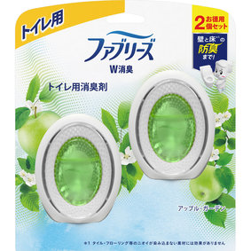 ファブリーズW消臭 トイレ用消臭剤 アップル・ガーデン 6mL×2個