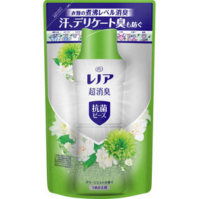 レノア超消臭抗菌ビーズ グリーンミストの香り つめかえ用 430mL