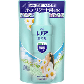 レノア超消臭抗菌ビーズ 部屋干し 花とおひさまの香り つめかえ用 430mL