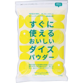 すぐに使えるおいしいダイズパウダー 200g