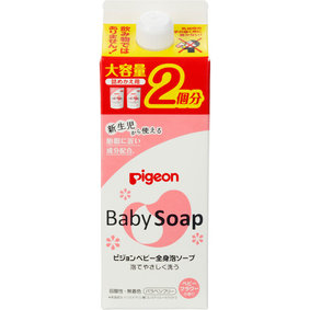 ベビー全身泡ソープ ベビーフラワーの香り 詰めかえ用 800mL