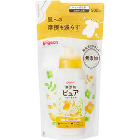 赤ちゃんの柔軟剤 ベビーソフター ひだまりフラワーの香り 詰めかえ用 500mL