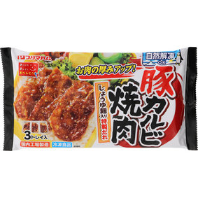 ※まいにちまんぞくおべんとう 豚カルビ焼肉 しょうゆ麹入り特製だれ 98g