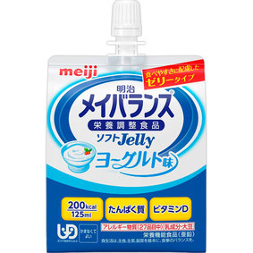 ※明治メイバランス ソフトJelly200 ヨーグルト味 125mL
