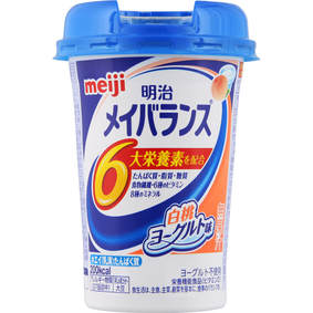 ※明治メイバランスMiniカップ 白桃ヨーグルト味 125mL
