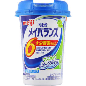 ※明治メイバランスMiniカップ マスカットヨーグルト味 125mL