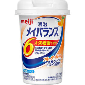 ※明治メイバランスMiniカップ フルーツ・オレ味 125mL