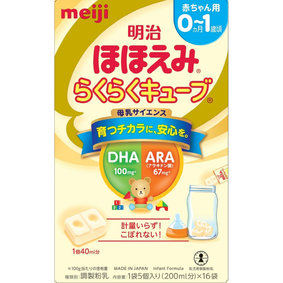 ※明治ほほえみ らくらくキューブ 432g(27g×16袋)