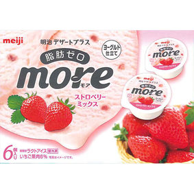※明治 デザートプラス more ストロベリーミックス 80mL×6個