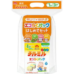 ※森永チルミル エコらくパック はじめてセット 1セット