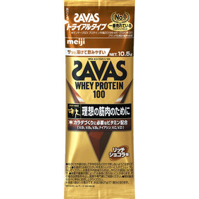 ザバス ホエイプロテイン100リッチショコラ トライアルタイプ 10.5g