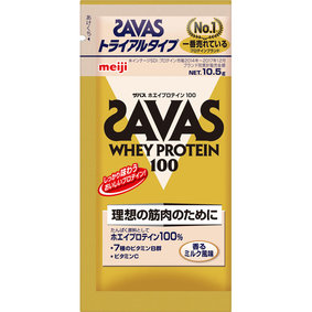 ザバス ホエイプロテイン100香るミルク トライアルタイプ 10.5g