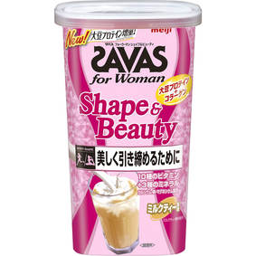ザバス フォーウーマン シェイプ&ビューティ ミルクティー風味 252g