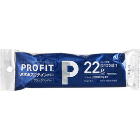 ※PROFITささみプロテインバー ブラックペッパー 130g(65g×2本)