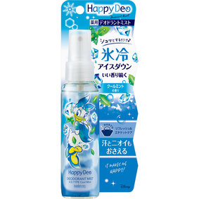 マンダム ハッピーデオ デオドラントミスト アイスダウン クールミント 80mL