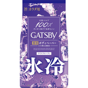ギャツビー アイスデオドラント ボディペーパー アイスフルーティ <徳用タイプ> 30枚